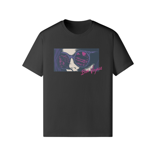 BON VOYAGE Shirt with front print, classic fit, 100% cotton, 150g/m² fabric weight.